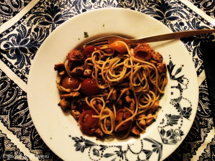 linguine al ragù di spada