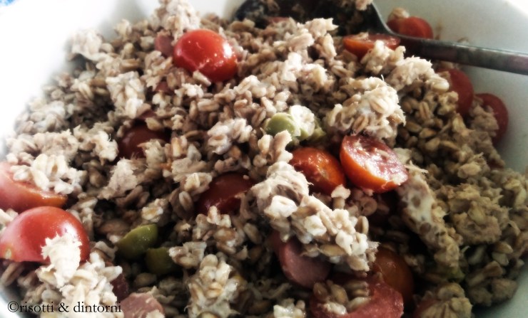 insalata di farro alla contadina