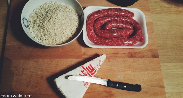 risotto salsiccia e brie