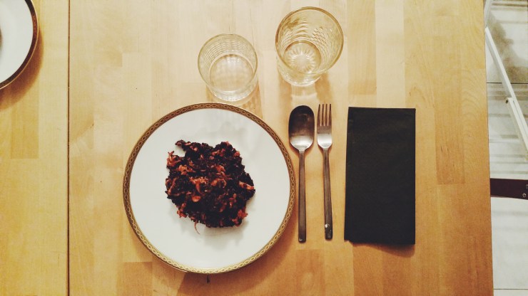 riso, risotto, riso venere, riso nero, calamari, timo