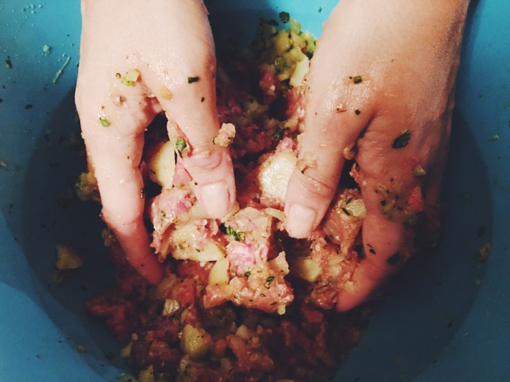 risotti e dintorni persiana polpette speziate manzo patate kotlet